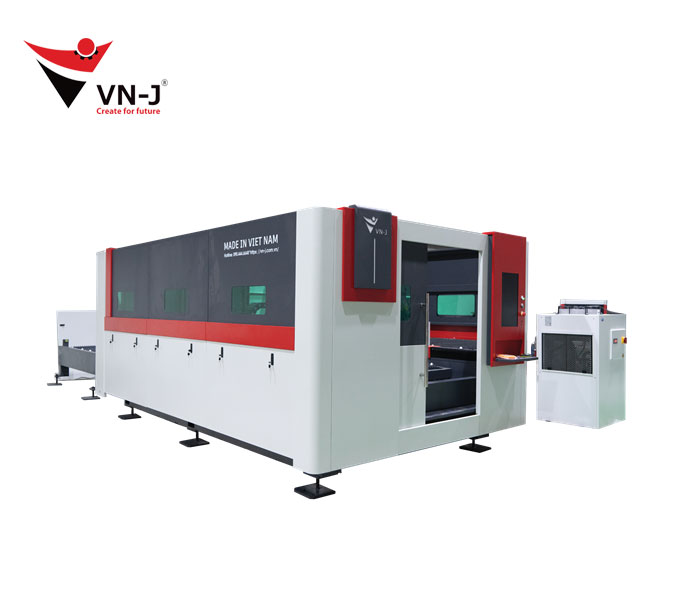 Fiber laser cutting machine (2 conversion tables)